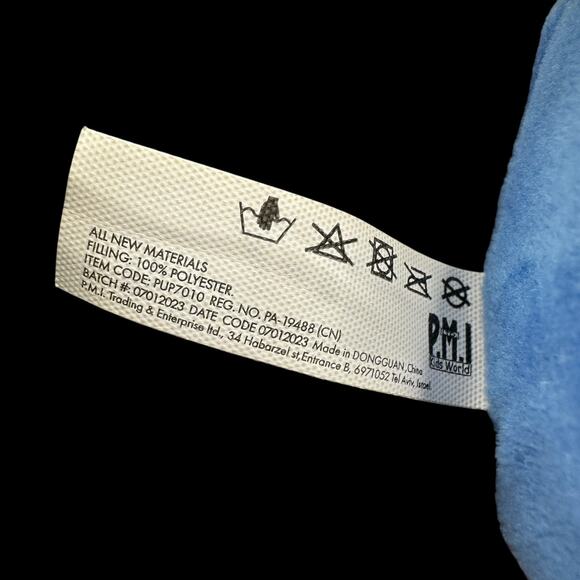 Pud Gy Pink Penguin Blue Earmuffs Plush Soft Toy Stuffed Animal - Picture 4 of 7